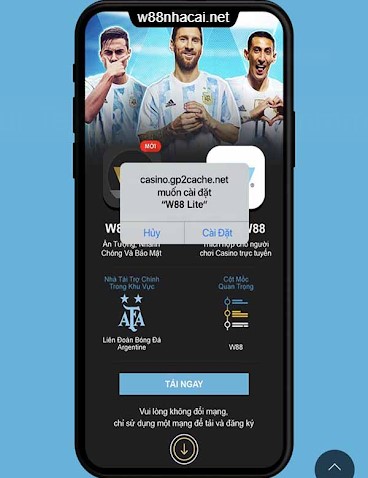 Cài đặt App mobile W88 cho Android cực đơn giản