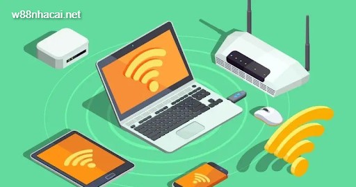 Đảm bảo thiết bị kết nối internet ổn định khi rút tiền W88