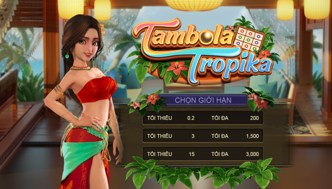 Cách chơi Tambola Tropika tại W88