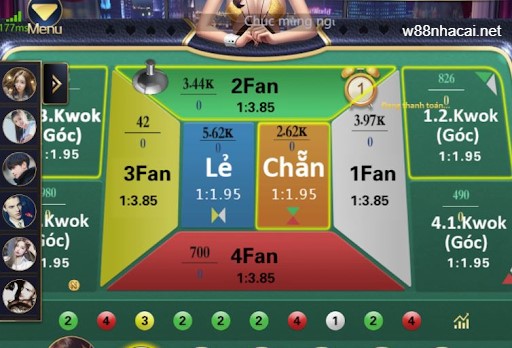 Fantan online là game casino dễ chơi dễ thắng