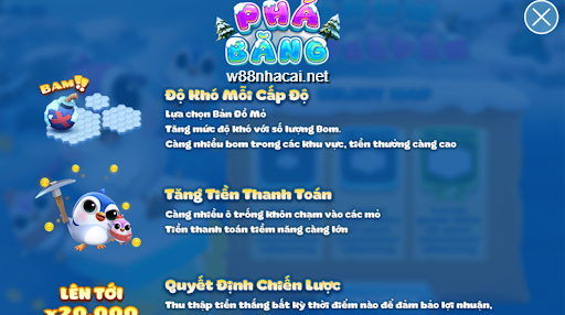 Khám phá cách chơi game Phá Băng tại W88