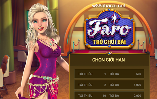 Chọn bàn chơi Faro có mức cược phù hợp tài chính