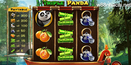 Trải nghiệm game Slot Triple Panda