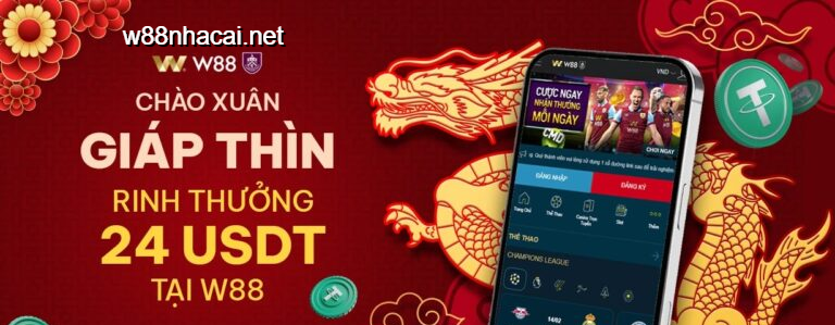 Đại lý USDT tại W88 nhận hoa hồng lớn