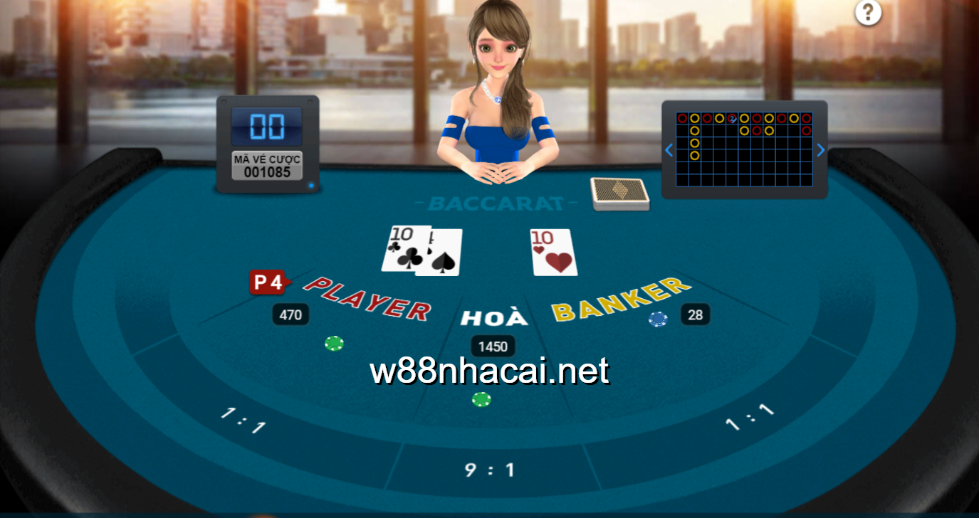 Baccarat tại W88