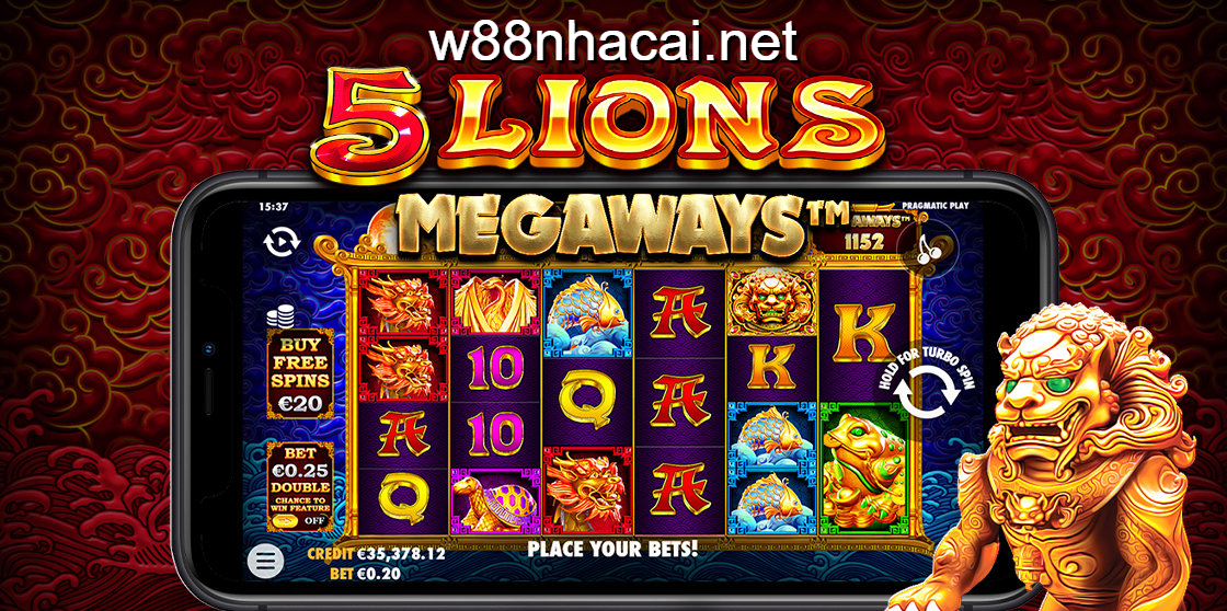 Tính năng nổi bật của 5 Lions Megaways