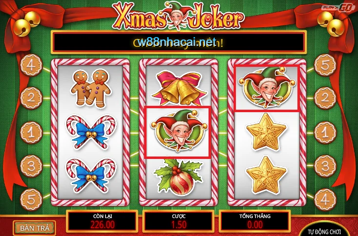 Tính năng đặc biệt game Xmas Joker