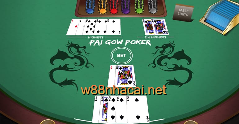 Các bước chơi Pai Gow tại W88